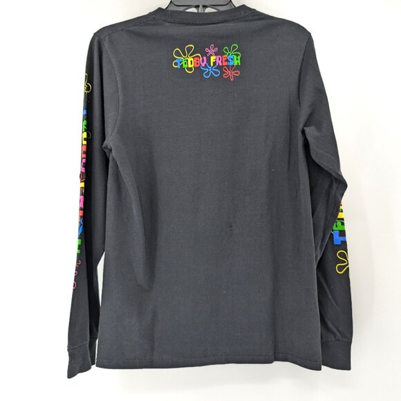 TEDDY FRESH T Shirt Men's‎ S Black Spongebob Squarepants Graphic Long Sleeve - Picture 6 of 11